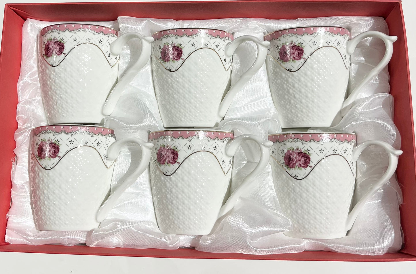 6PCS FANCY MUG