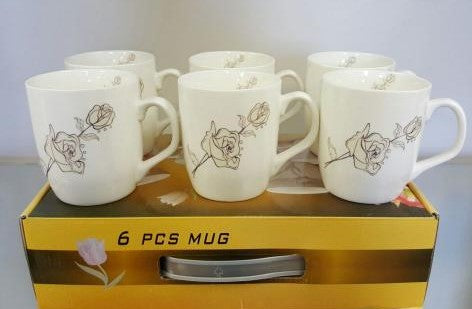 6 PC MUG SET