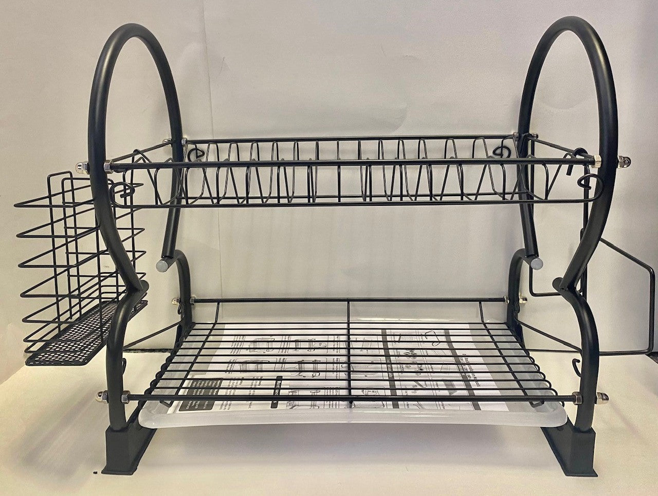 Dish Rack Black 16INC